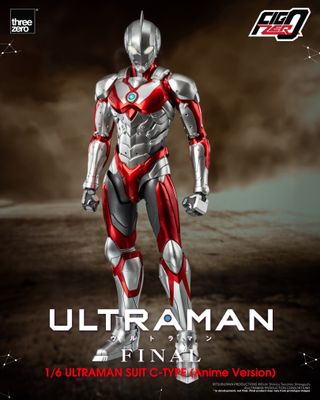 PRE-ORDER ThreeZero  Anime ‘ULTRAMAN’ FINAL Season - FigZero 1/6 ULTRAMAN SUIT C-TYPE (Anime Version)