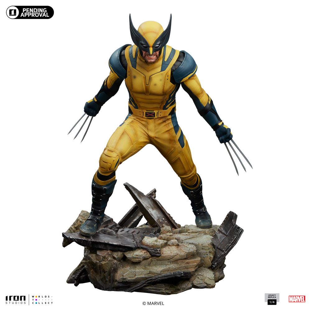 PRE-ORDER Iron Studios Deadpool &amp; Wolverine - Wolverine Legacy Replica 1/4th Scale Statue