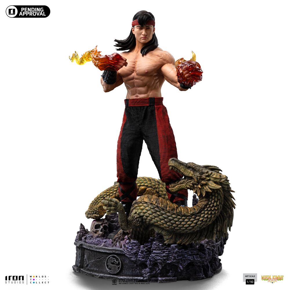 PRE-ORDER Iron Studios Liu Kang Mortal Kombat Art Scale 1/10
