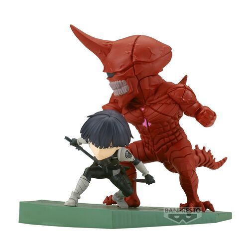 Banpresto Kaiju No. 8 World Collectable Figure Log Stories Soshiro Hoshina vs. Kaiju No. 10