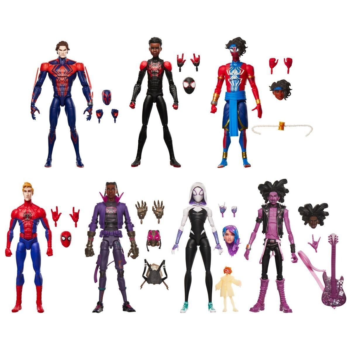 PRE-ORDER Hasbro Marvel Legendds Retro Spider-Man Wave Across the Spider-Verse Set