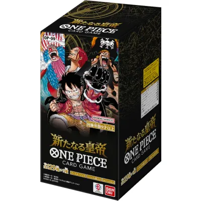 PRE-ORDER Bandai One Piece Card Game Emperors In The New World Booster Box OP-09 (24 Packs)
