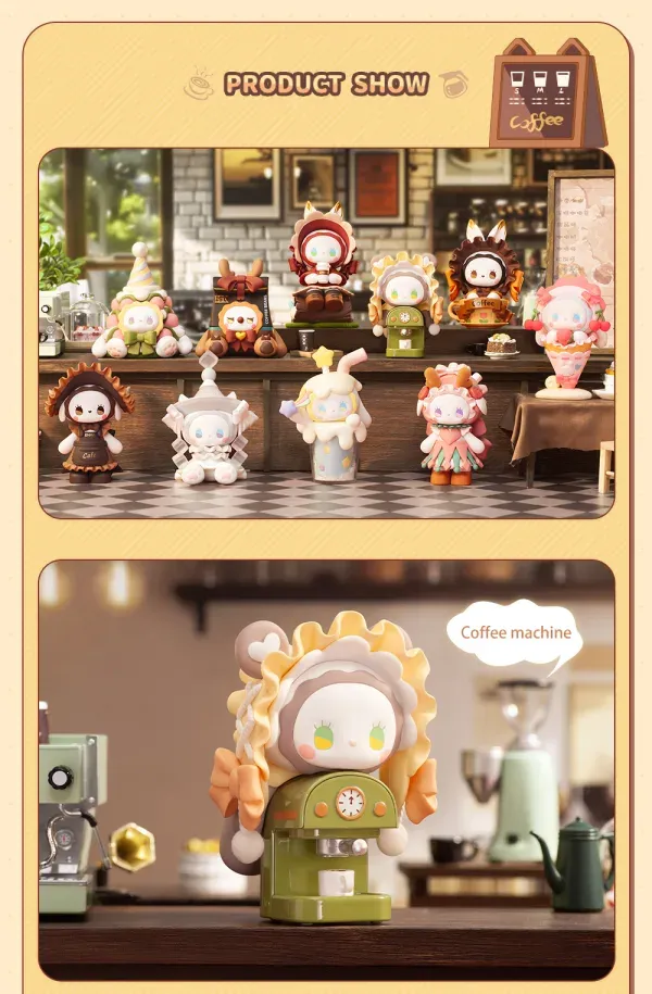 PRE-ORDER Lucky Emma Emma Secret Forest Coffee shop series (8pcs / Display Box)
