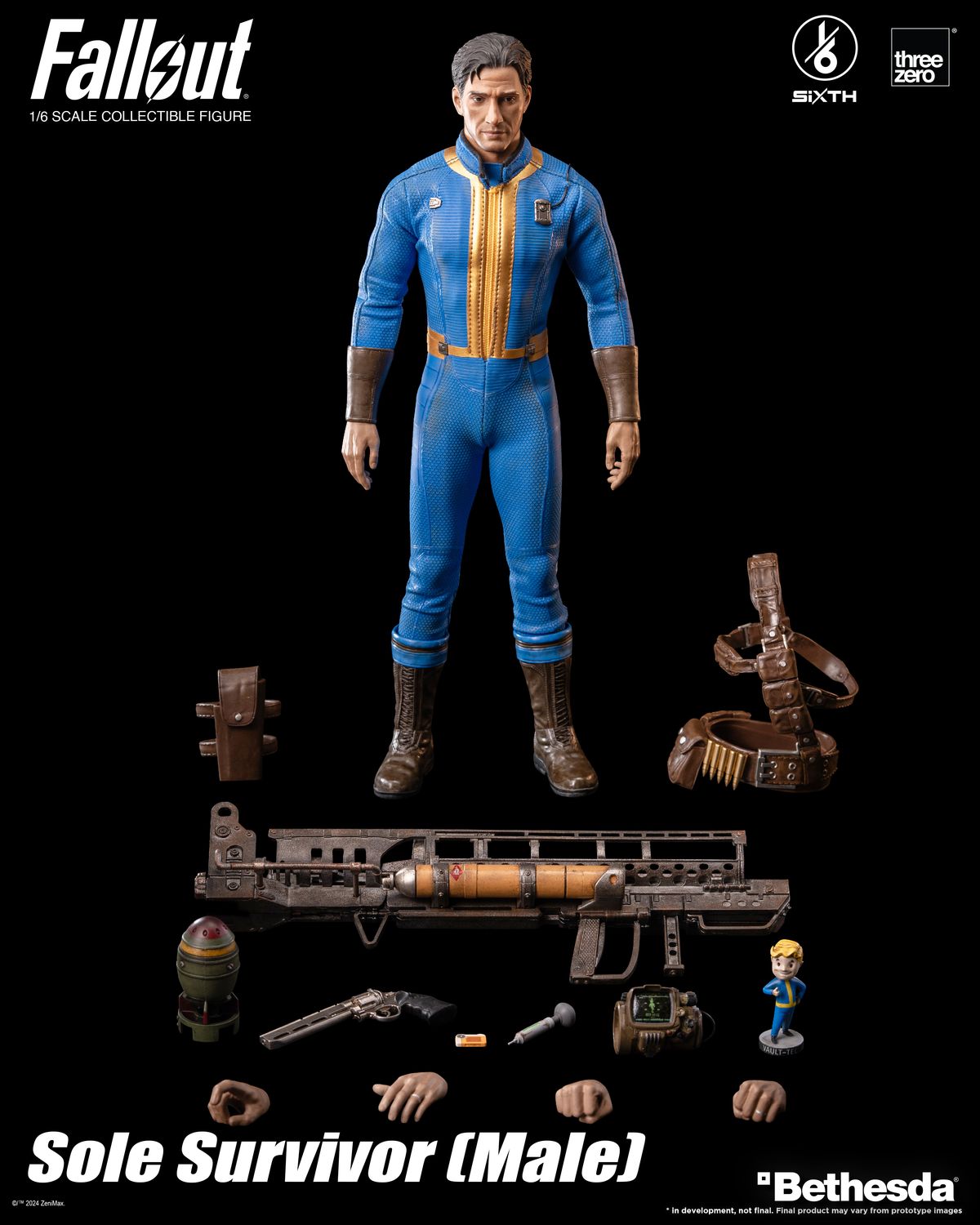 PRE-ORDER ThreeZero Fallout - 1/6 Sole Survivor (Male)