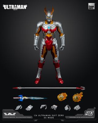PRE-ORDER ThreeZero Ultraman - FigZero 1/6 Ultraman Suit Zero SC Mode