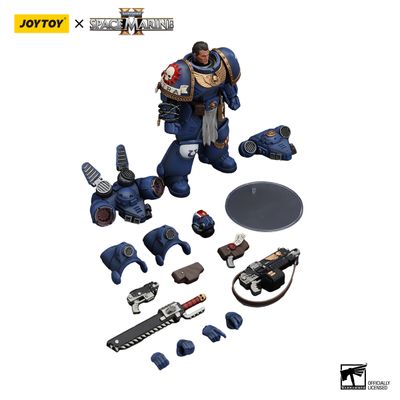 PRE-ORDER Joy Toy Warhammer 40k Ultramarines Lieutenant Titus