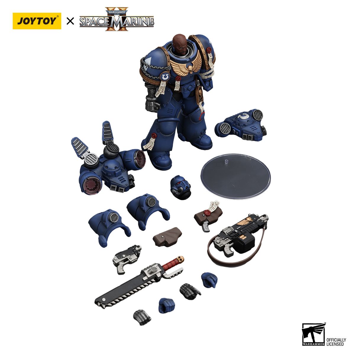 PRE-ORDER Joy Toy Warhammer 40k Ultramarines Brother Chairon