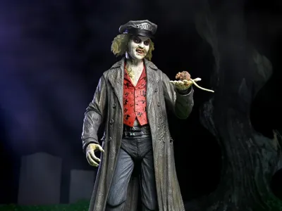 PRE-ORDER NECA Beetle Juice 1988 - Ultimate Beetlejuice Tour Guide "The Bio-Exorcist" 7" Action Figure