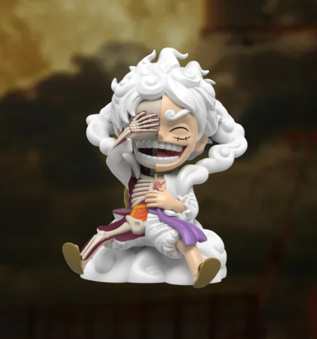 Mighty Jaxx XXRAY One Piece Wanted Luffy Gear 5