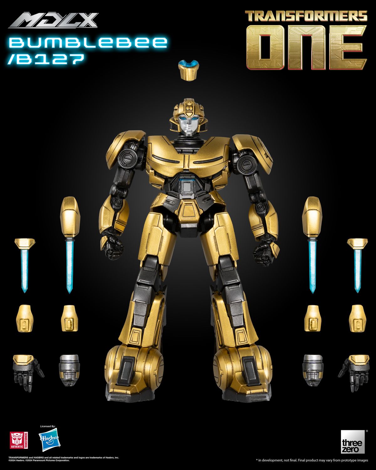 PRE-ORDER ThreeZero Transformers One - MDLX Bumblebee/B127
