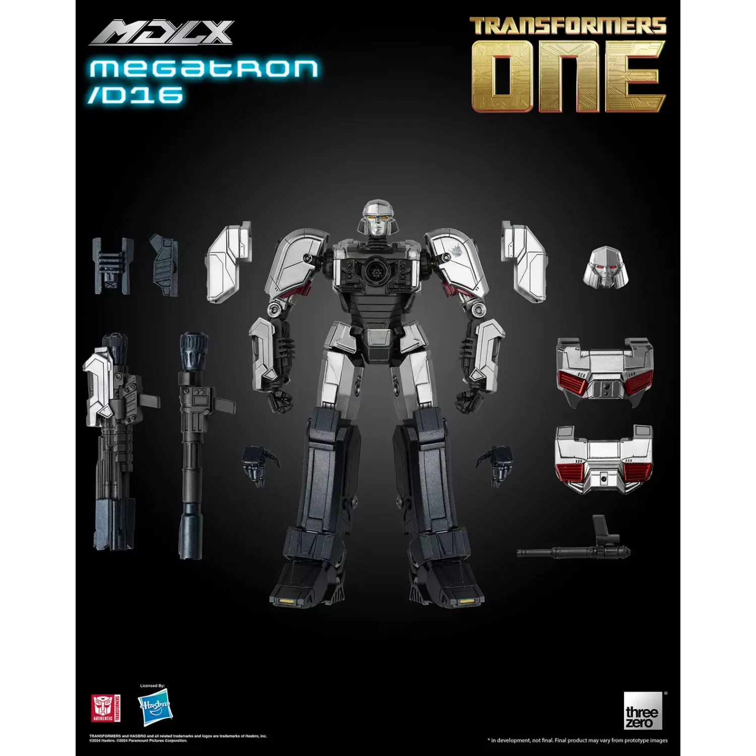 PRE-ORDER ThreeZero Transformers One - MDLX Megatron/D16