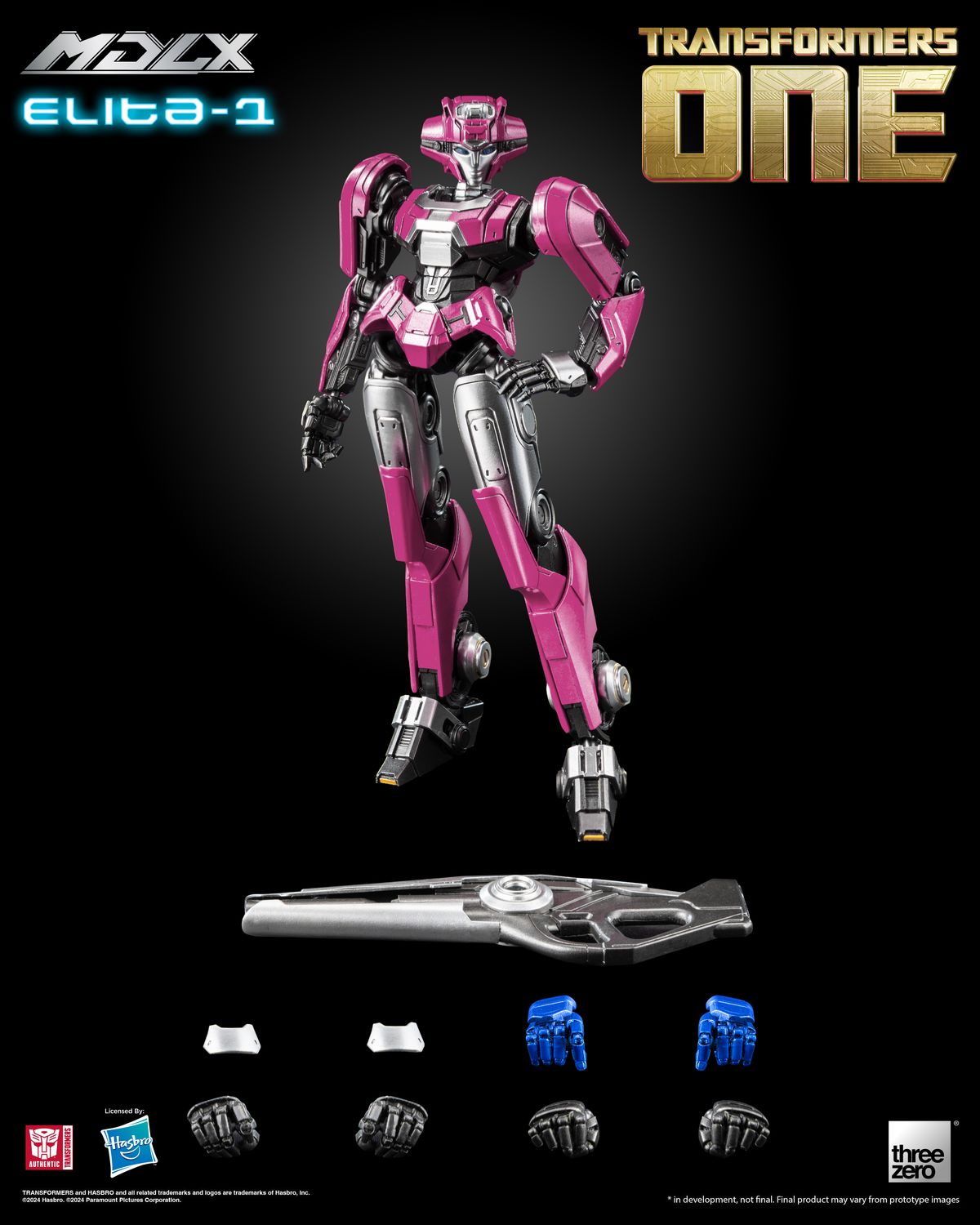 PRE-ORDER ThreeZero Transformers One - MDLX ELITA-1