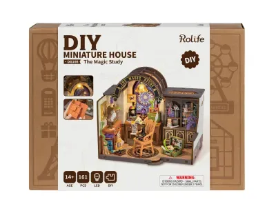 PRE-ORDER Robotime DIY Miniature House The Magic Study