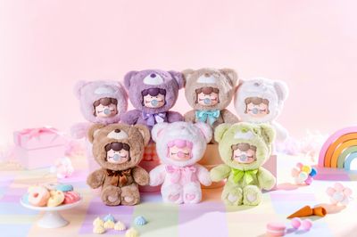 PRE-ORDER Robotime Vibrant Little Bear (6pcs/Display Box)