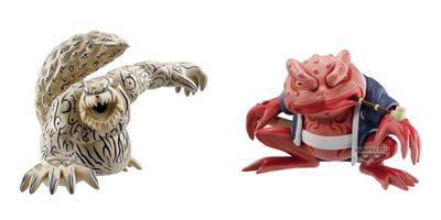 PRE-ORDER Banpresto Naruto Shippuden Soft Vinyl figure Shukaku &amp; Gamabunta