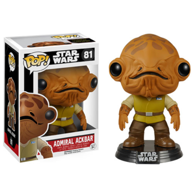 Funko Star Wars: Episode VII - The Force Awakens Admiral Ackbar Pop! Vinyl Bobble Head