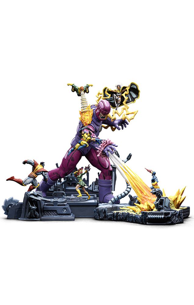 PRE-ORDER Iron Studios X-Men Danger Room Diorama A (Comics Color Variant) Demi Art Scale 1/20
