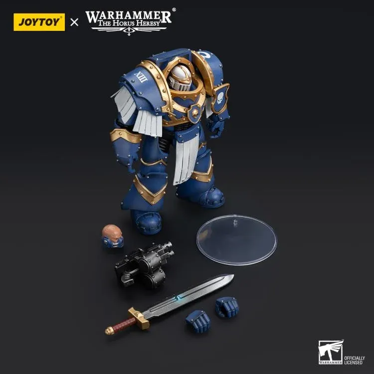 PRE-ORDER Joy Toy Warhammer 40k Ultramarines Cataphractii Terminator Squad Sergeant with Power Sword