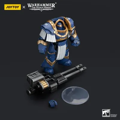 PRE-ORDER Joy Toy Warhammer 40k Uitramarines Cataphractii Terminator Squad Terminator with Reaper Autocannon