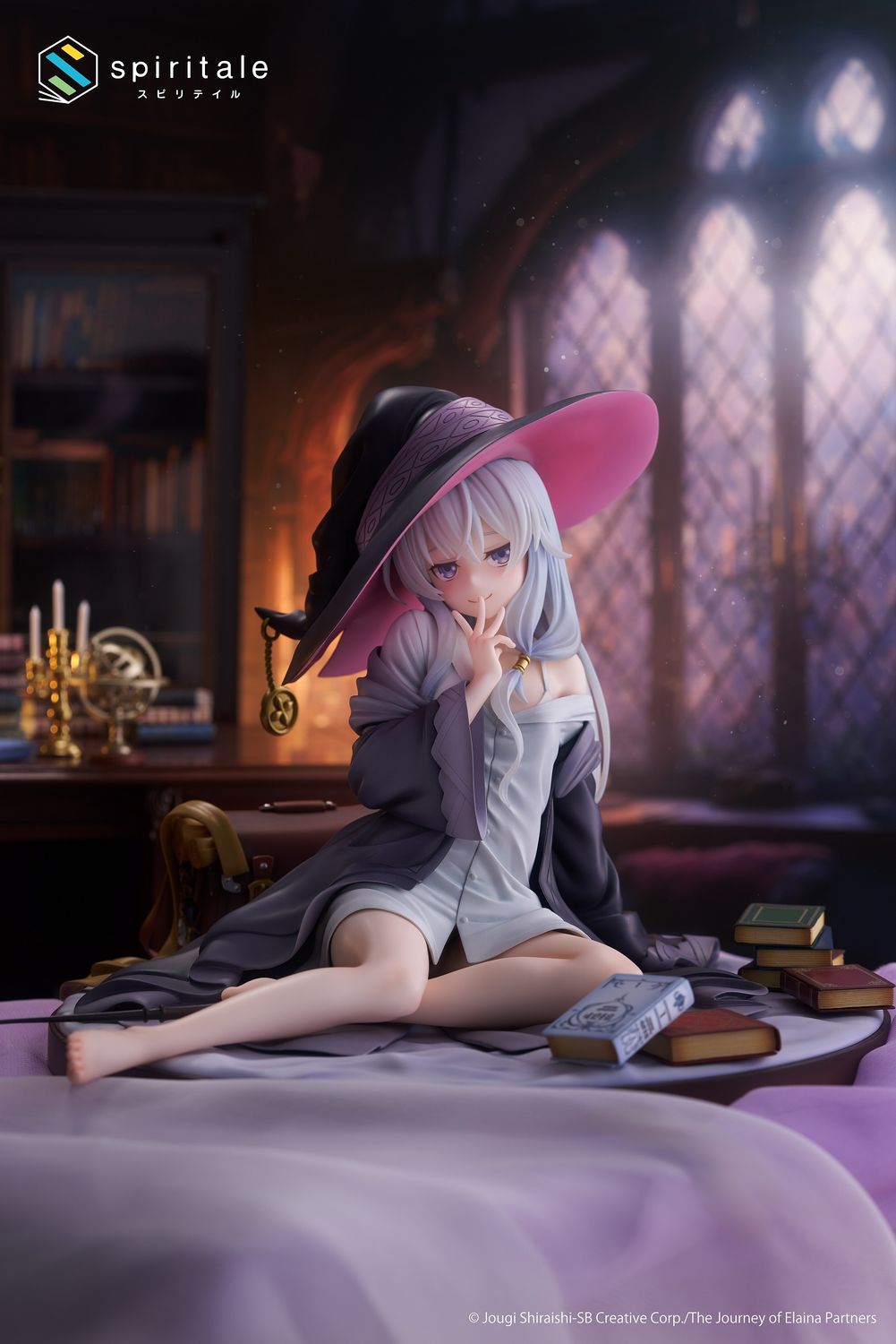 PRE-ORDER Good Smile Wandering Witch The Journey of Elaina - Elaina (Rest Ver.) 1/6th Scale Figure