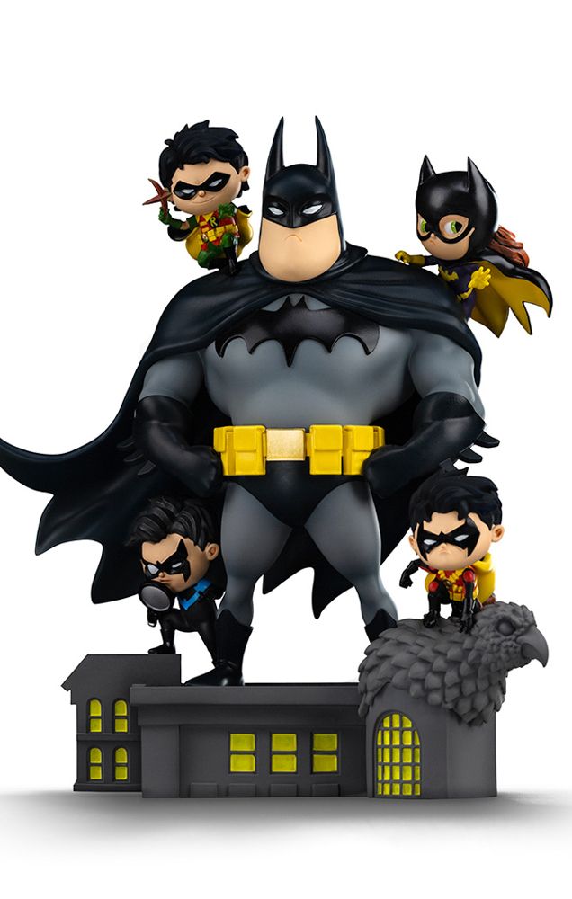 PRE-ORDER Iron Studios Batman Family Animated Icons