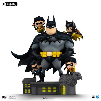 PRE-ORDER Iron Studios Batman Family Animated Icons