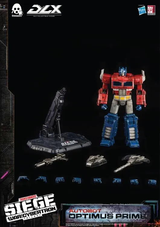 PRE-ORDER ThreeZero Transformers: War for Cybertron Trilogy - DLX Optimus Prime