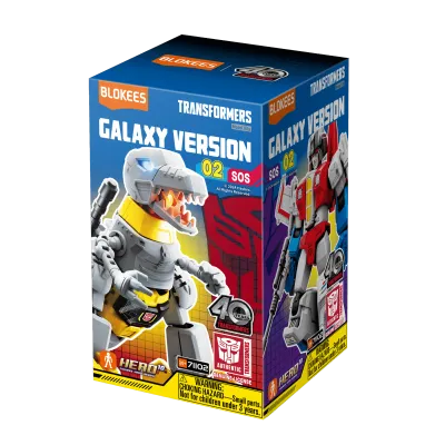 PRE-ORDER Blokees Transformers Galaxy Version 02 SOS Blind Box Figure