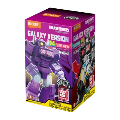 PRE-ORDER Blokees Transformers Galaxy Version 04 Fractured Space Time Blind Box Figure