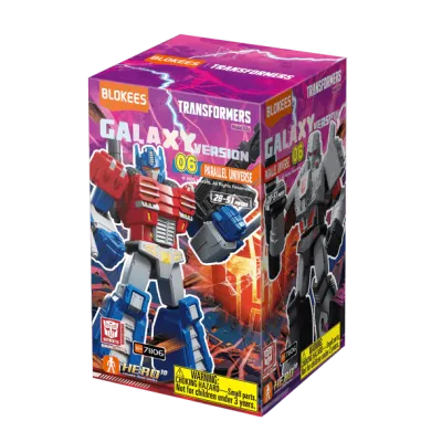 PRE-ORDER Blokees Transformers Galaxy Version 06 Parallel Universe Blind Box Figure