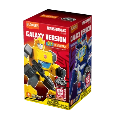 PRE-ORDER Blokees Transformers Galaxy Version 03 The Autobot Run Blind Box Figure