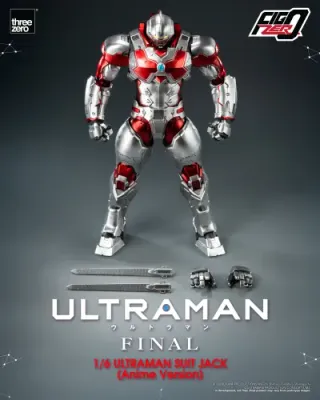 PRE-ORDER ThreeZero FigZero Ultraman Suit Jack Anime Version 1/6th Scale Figure