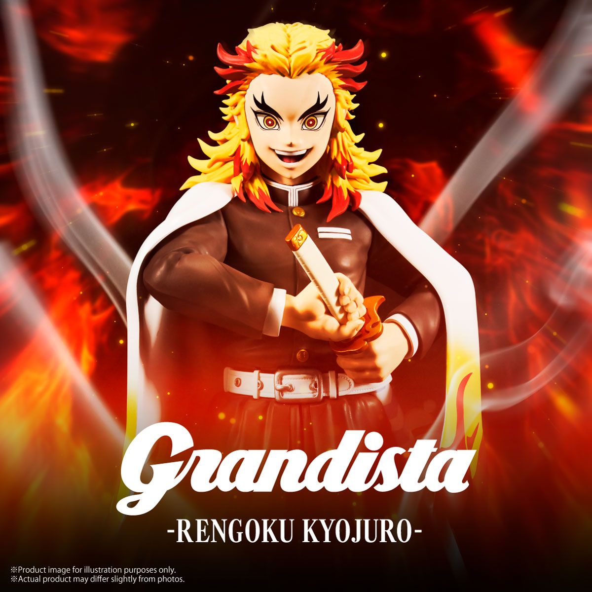 PRE-ORDER Banpresto Demon Slayer Kimetsu no Yaiba Grandista Kyojuro Rengoku