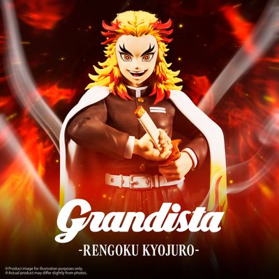 PRE-ORDER Banpresto Demon Slayer Kimetsu no Yaiba Grandista Kyojuro Rengoku