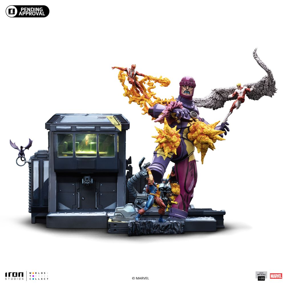 PRE-ORDER Iron Studios X-Men Danger Room B (Comics Version) Demi Art Scale 1/10