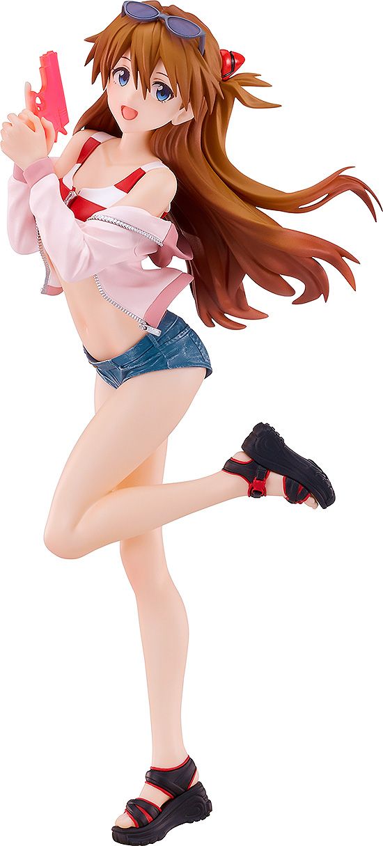 PRE-ORDER Good Smile Pop Up Parade Beach Queens Rebuild of Evangelion - Asuka Shikinami Langley L Size