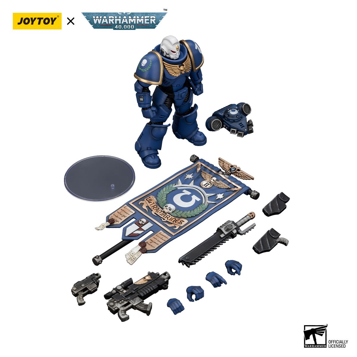 PRE-ORDER Joy Toy Ultramarines Heroes of the Chapter Primaris Ancient Posca