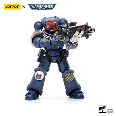PRE-ORDER Joy Toy Warhammer 40k Ultramarines Heroes of the Chapter Brother Veteran Sergeant Castor
