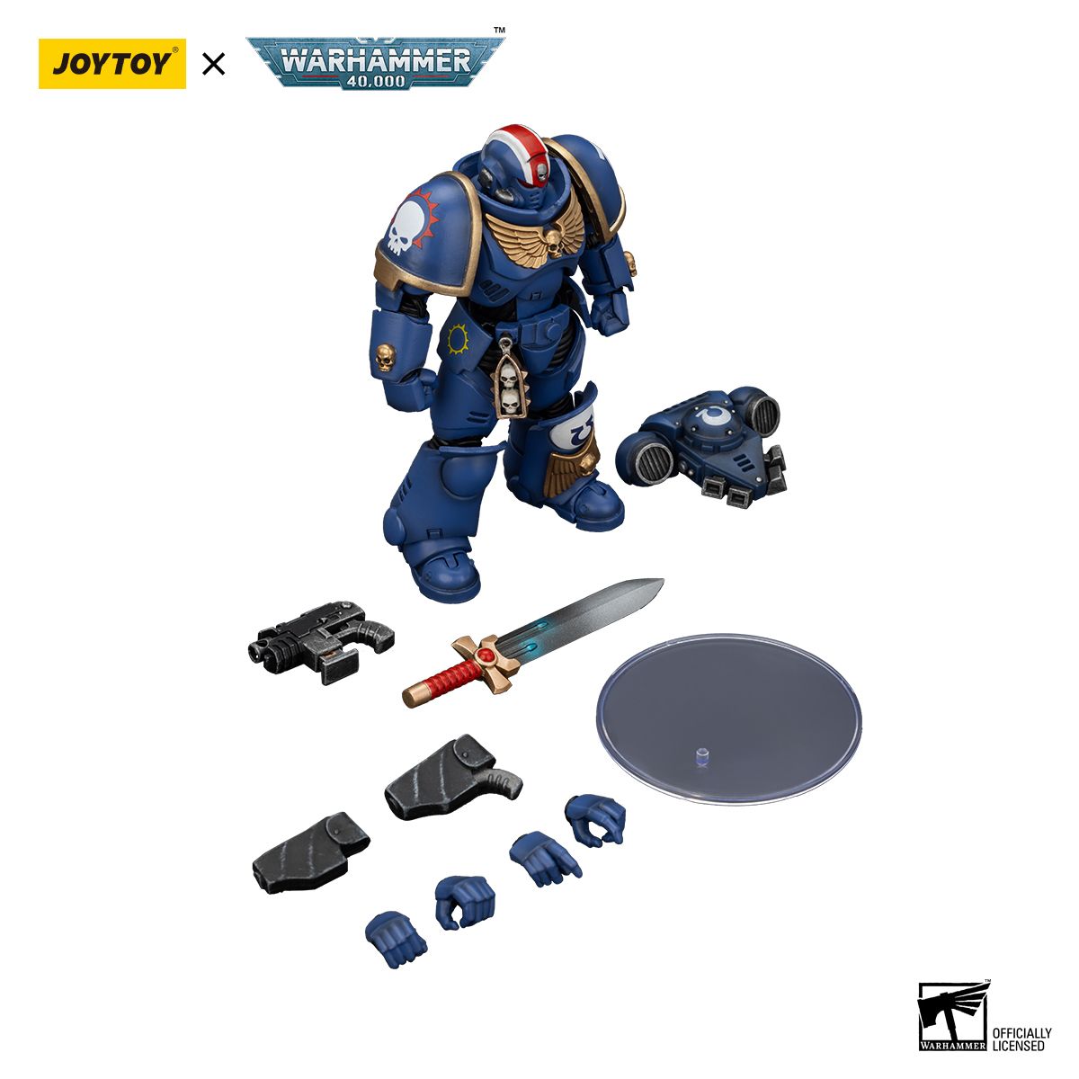 PRE-ORDER Joy Toy Ultramarines Heroes of the Chapter Primaris Lieutenant Erastus