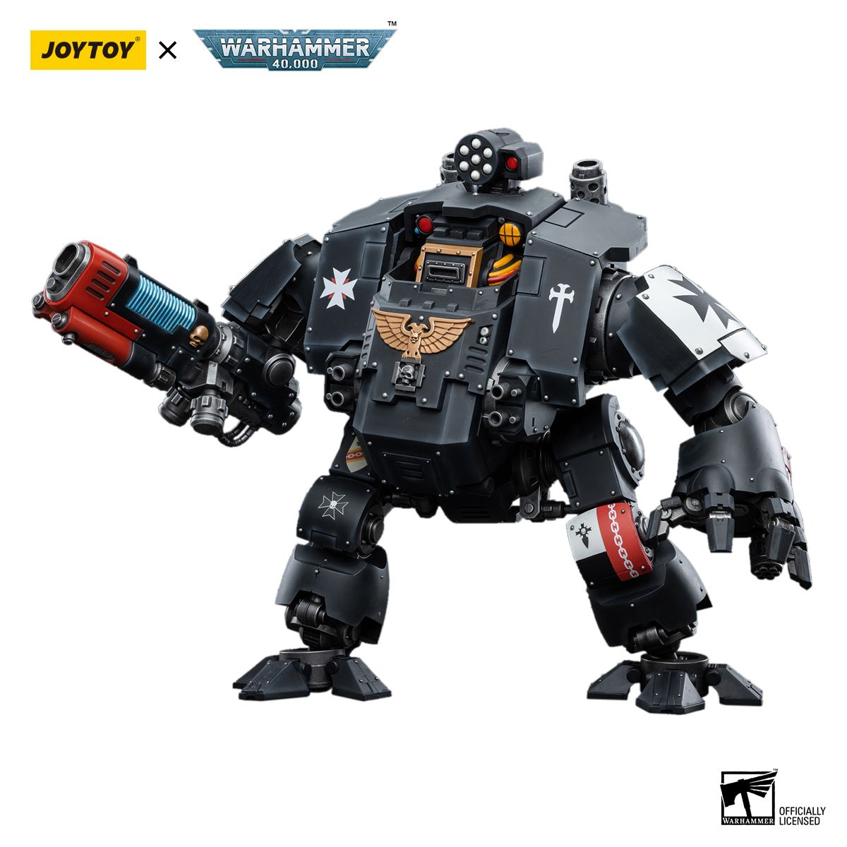 PRE-ORDER Joy Toy Warhammer 40k Black Templars Redemptors Dreadnought (2025)
