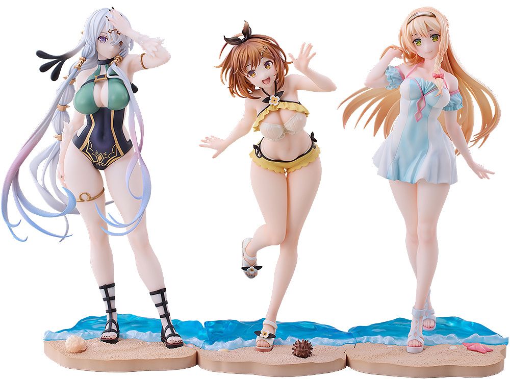 PRE-ORDER Good Smile Atelier Ryza: Ever Darkness &amp; the Secret Hideout - Ryza, Klaudia &amp; Lila Swimsuit Ver. Set 1/7th Scale Figures