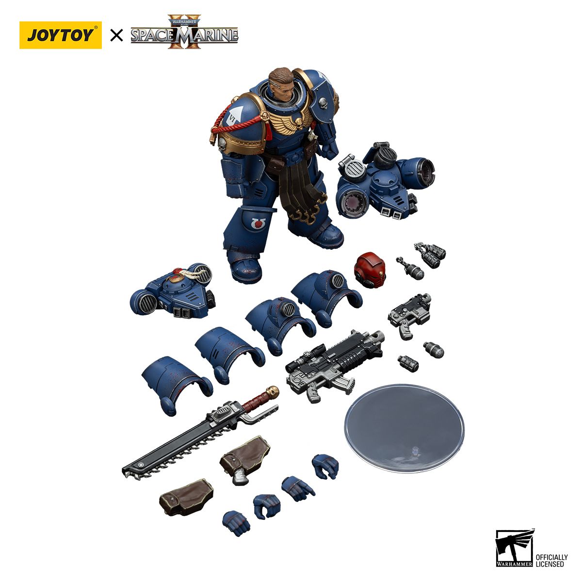 PRE-ORDER Joy Toy Warhammer 40k Ultramarines Sergeant Gadriel Collectors Edition