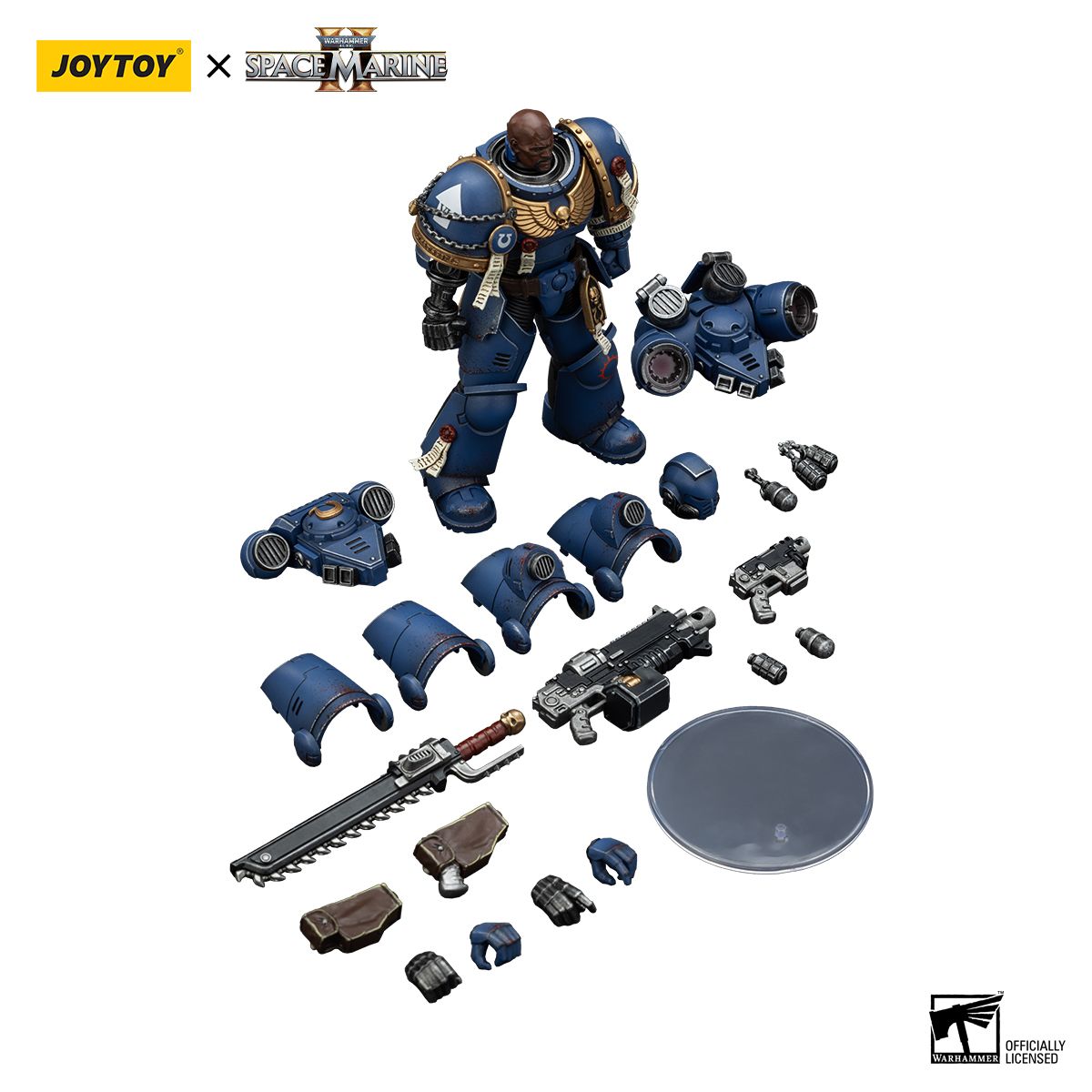 PRE-ORDER Joy Toy Warhammer 40k Ultramarines Brother Chairon Collectors Edition