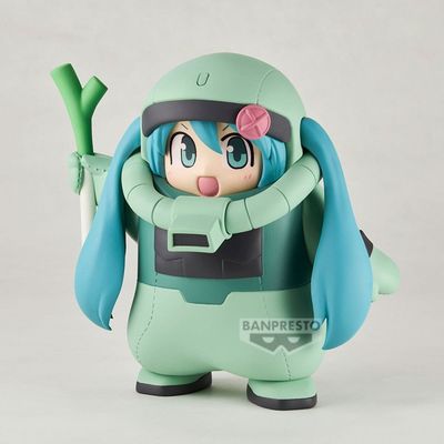 PRE-ORDER Banpresto Gundam 45th Hatsune Miku Figure Zaku Costume Hatsune Miku Ver.