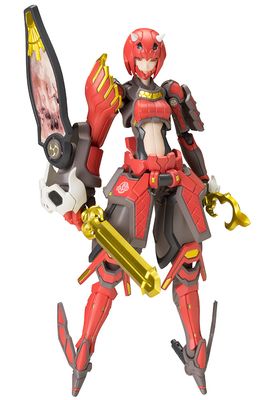 PRE-ORDER Kotobukiya Phantasy Star Online 2 Vermillion Guard Shiki Plastic Model Kit