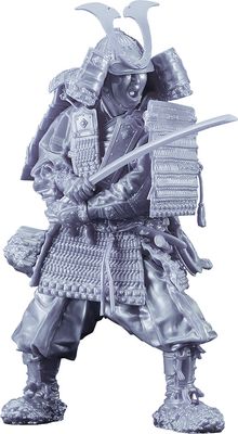PRE-ORDER Good Smile Plamax Kamakura Period Armored Warriord 1/12 Silver Color Edition Plastic Model Kit