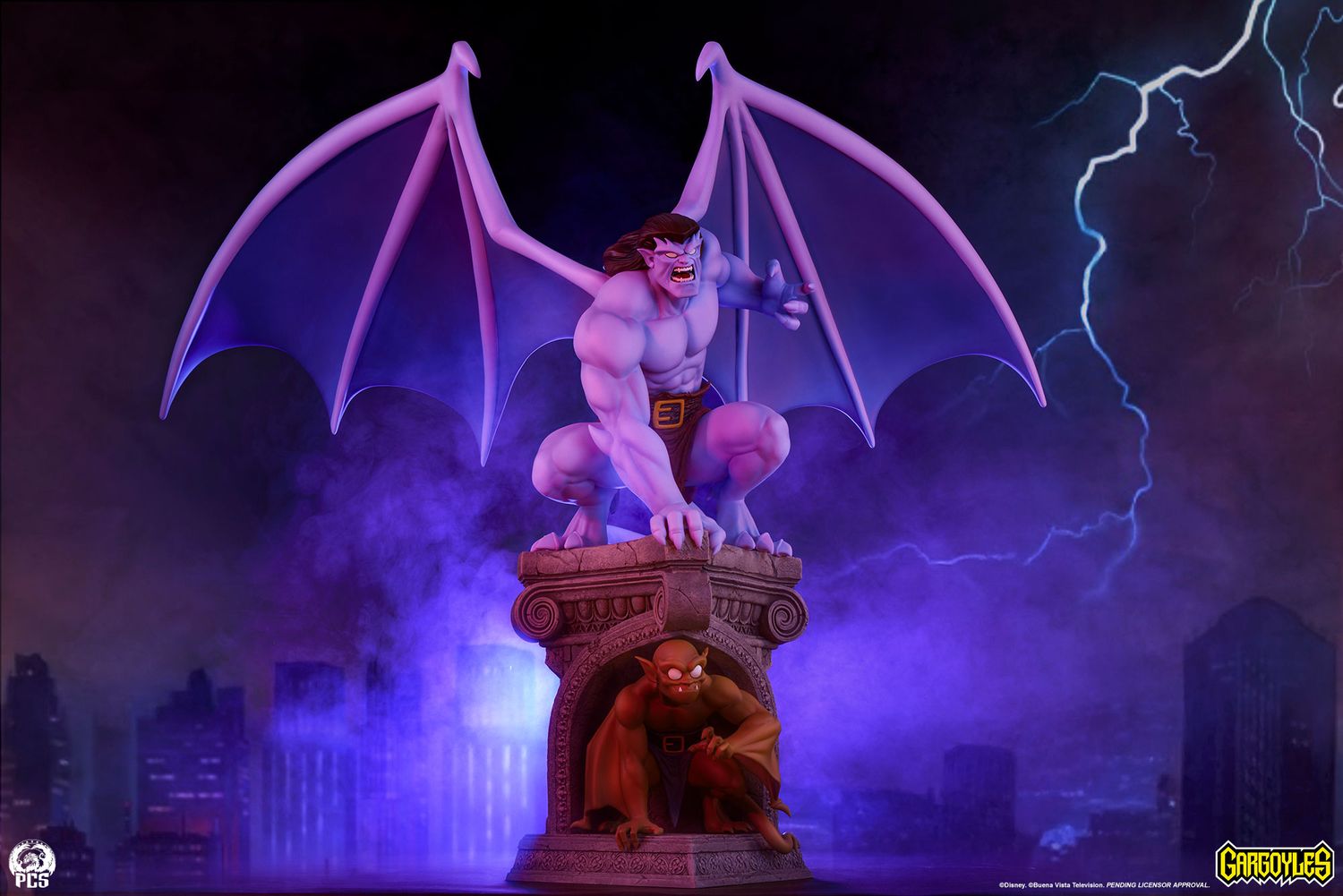 PRE-ORDER Premium Collectibles Studios Gargoyles - Goliath &amp; Lexington 1/4th Scale Statue