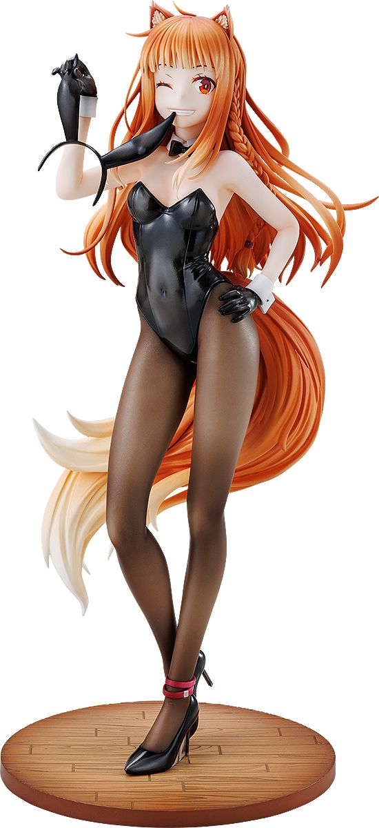 PRE-ORDER Good Smile Spice and Wolf MERCHANT MEETS THE WISE WOLF Holo Light Novel bunny ver. illustration by Jyuu Ayakura  1/7th Scale Figure