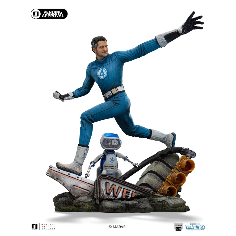 PRE-ORDER Iron Studios Mr. Fantastic - The Fantastic Four First Steps Art Scale 1/10
