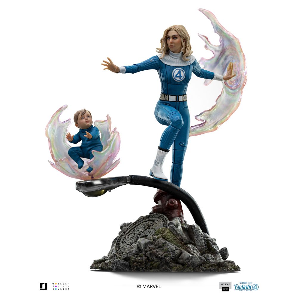 PRE-ORDER Iron Studios Invisble Woman - The Fantastic Four First Steps Art Scale 1/10